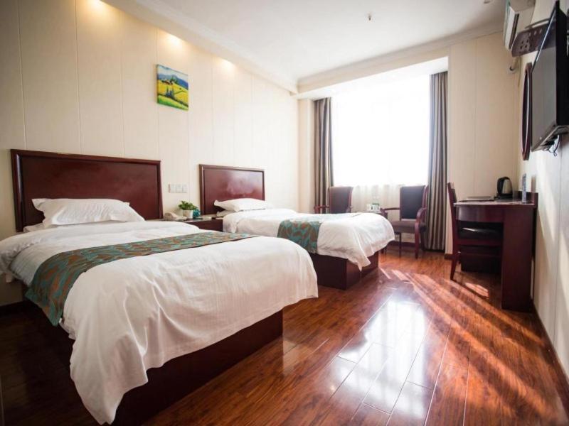 Greentree Inn Jiangsu Wuxi Dongting Leather City Express Hotel Dış mekan fotoğraf